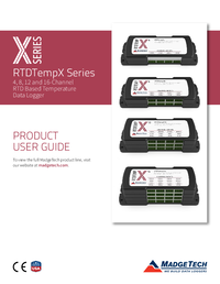 Thumbnail of document Manual - RTDTempX Temperature Data Logger